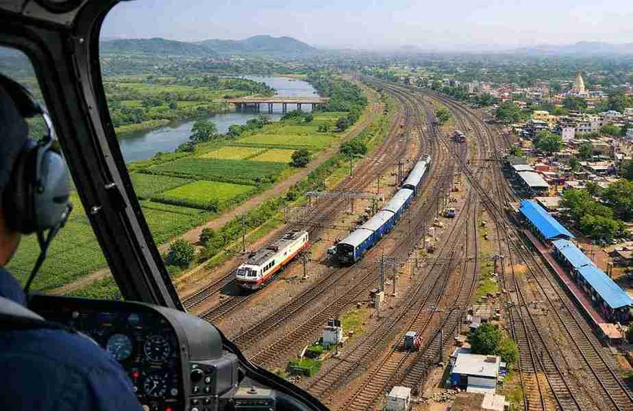 Aerial Survey by Helicopter in Gujarat