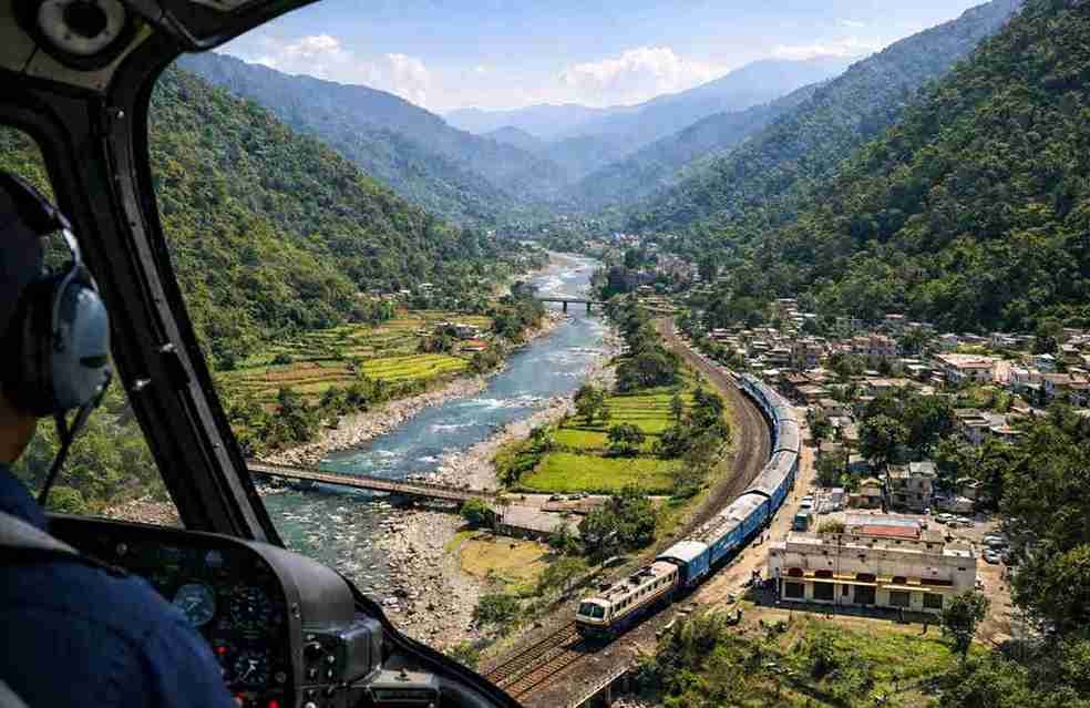 Aerial Survey by Helicopter in Uttarakhand