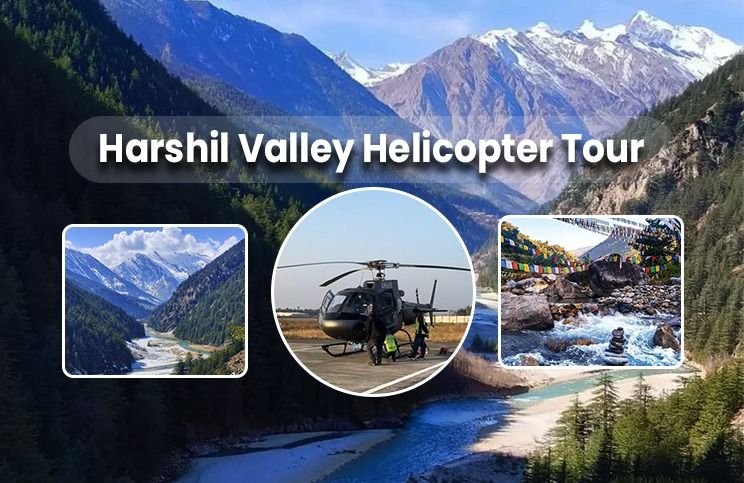 Harshil Valley Winter Yatra Helicopter Tour Uttarakhand